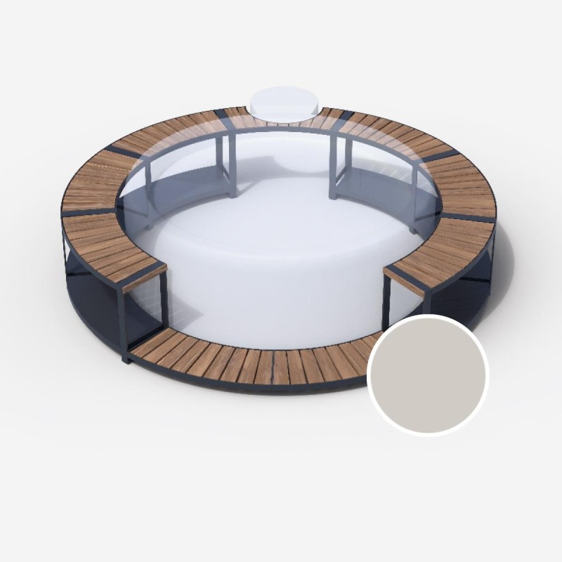 Entourage miami spa SOFTUB beige