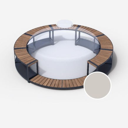 Entourage miami spa SOFTUB beige