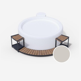 Entourage newport miami spa SOFTUB beige