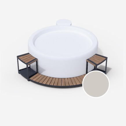 Entourage newport miami spa SOFTUB beige